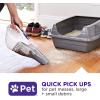 imageBLACKDECKER dustbuster QuickClean Pet Cordless Handheld Vacuum with Motorized Upholstery Brush White HLVB315JP07White