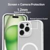 imageBLACKDECKER for iPhone 14 Cases Compatible with MagSafe Shockproof MilitaryGrade Protection Magnetic Phone Case for iPhone 14 Blue Changeable Buttons LanyardWhite