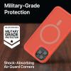 imageBLACKDECKER for iPhone 14 Cases Compatible with MagSafe Shockproof MilitaryGrade Protection Magnetic Phone Case for iPhone 14 Blue Changeable Buttons LanyardCoral Rose