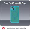 imageBLACKDECKER for iPhone 14 Cases Compatible with MagSafe Shockproof MilitaryGrade Protection Magnetic Phone Case for iPhone 14 Blue Changeable Buttons LanyardLoch Ness