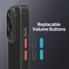 imageBLACKDECKER for iPhone 14 Cases Compatible with MagSafe Shockproof MilitaryGrade Protection Magnetic Phone Case for iPhone 14 Blue Changeable Buttons LanyardBlack