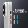 imageBLACKDECKER for iPhone 14 Cases Compatible with MagSafe Shockproof MilitaryGrade Protection Magnetic Phone Case for iPhone 14 Blue Changeable Buttons LanyardWhite