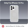 imageBLACKDECKER for iPhone 14 Cases Compatible with MagSafe Shockproof MilitaryGrade Protection Magnetic Phone Case for iPhone 14 Blue Changeable Buttons LanyardWhite