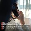 imageBLACKDECKER for iPhone 15 Case Compatible with MagSafe Shockproof MilitaryGrade Protection Magnetic Phone Case for iPhone 15 Pro Max Blue Changeable Buttons ampamp LanyardBlack