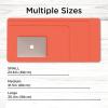 imageBlackDecker Faux Leather Desk Mat for Keyboard and Mouse  Protective Desk Decor  Gaming Work from Home Office AccessoryCoral Rose