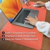 imageBlackDecker Faux Leather Desk Mat for Keyboard and Mouse  Protective Desk Decor  Gaming Work from Home Office AccessoryCoral Rose