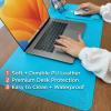 imageBlackDecker Faux Leather Desk Mat for Keyboard and Mouse  Protective Desk Decor  Gaming Work from Home Office AccessoryLoch Ness