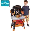 imageBlackDecker Kids Workbench  Power Tools Workshop  Build Your Own Toy Tool Box  75 Realistic Toy Tools and Accessories Amazon Exclusive