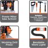 imageBlackDecker Kids Workbench  Power Tools Workshop  Build Your Own Toy Tool Box  75 Realistic Toy Tools and Accessories Amazon Exclusive