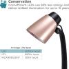 imageModern LED Desk Lamp 35W Rose Gold VLED1814BD