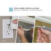 imagePureOptics LED Under Cabinet Kit with Motion Sensor Dimmable Kitchen Accent Lights ToolFree Install Cool White 4000k 9quot Length 9quot   LEDUC93CKCool White