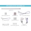 imagePureOptics LED Under Cabinet Kit with Motion Sensor Dimmable Kitchen Accent Lights ToolFree Install Cool White 4000k 9quot Length 9quot   LEDUC93CKCool White