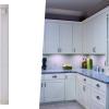 imagePureOptics LED Under Cabinet Kit with Motion Sensor Dimmable Kitchen Accent Lights ToolFree Install Cool White 4000k 9quot Length 9quot   LEDUC93CKCool White