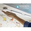 imagePureOptics LED Under Cabinet Kit with Motion Sensor Dimmable Kitchen Accent Lights ToolFree Install Cool White 4000k 9quot Length 9quot   LEDUC93CKCool White