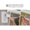 imagePureOptics LED Under Cabinet Kit with Motion Sensor Dimmable Kitchen Accent Lights ToolFree Install Cool White 4000k 9quot Length 9quot   LEDUC93CKDaylight