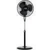 imageBLACKDECKER 18Inch Stand Fan with Pedestal Base Height Adjustable Pedestal Fan with Remote and Touch Control Panel Free Standing Fan with 90Degree Oscillating and 3Speed Settings BlackBlack