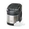 imageBLACKDECKER 26 lb Capacity Ice MakerStainless Steel  Black