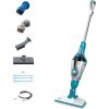imageBLACKDECKER 7in1 Steam Mop with SteamGlove Handheld Steamer HSMC1361SGP5in1 Steam Mop