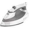 imageBLACKDECKER Black ampamp Decker F976 Quickpress Iron with Smart Steam Technology WhiteSilver