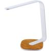 imageBLACKDECKER LED Dimmable Desk Lamp with Wood Grain Base7W White VLED1818BD