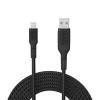 imageBLACKDECKER Lightning to USB Cable  Fast Compatible iPhone Lightning Cable  Durable Braided iPhone Charger Cord  for Travel and Daily Use  Multiple Color  Length Options  6ftBlack