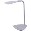 imageBLACKDECKER PureOptics LED VLED1819BD Battery LED Desk Lamp Dimmable with Adjustable Color Temperature 4 Hour Battery Life Rechargeable Eco Friendly WhiteTriangle Base