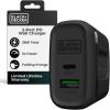 imageBLACKDECKER QuickCharge PD Wall Charger 2Port 38W  USB ampamp Type C Wall Plug  Compact Power Block USB C  Fast Charger Adapter Power Delivery ampamp Qualcomm QC 30  Perfect for Home Office TravelBlack