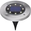 imageBLACKDECKER SolarPowered Outdoor Disk Light  8 Pack BDSLDK8PDisk Light  8 Pack