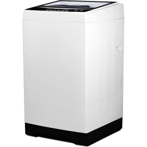 imageBLACKDECKER 09 Cu Ft Portable Washer 66 lb Capacity Washing Machine for Homes ampamp Apartments 5 Wash Cycles Quick Connect Sink Adapter and Drain Hose Included Transparent Lid BPWM09W White30 Cu Ft