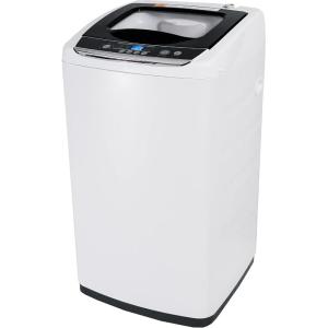 imageBLACKDECKER 09 Cu Ft Portable Washer 66 lb Capacity Washing Machine for Homes ampamp Apartments 5 Wash Cycles Quick Connect Sink Adapter and Drain Hose Included Transparent Lid BPWM09W White09 Cu Ft