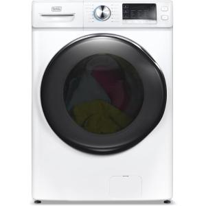 imageBLACKDECKER 09 Cu Ft Portable Washer 66 lb Capacity Washing Machine for Homes ampamp Apartments 5 Wash Cycles Quick Connect Sink Adapter and Drain Hose Included Transparent Lid BPWM09W White45 Cu Ft