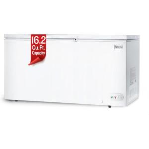 imageBLACKDECKER 13 Cu Ft Chest Freezer Deep Freezer with Top Opening Freezer Chest with 2 Removable Storage Baskets Mechanical Temperature Control Manual Defrost R600a RefrigerantBCF1300EWhite162 CuFt
