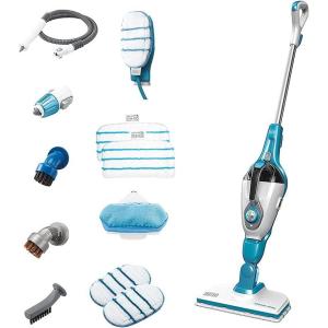 imageBLACKDECKER 7in1 Steam Mop with SteamGlove Handheld Steamer HSMC1361SGP7in1 Steam Mop