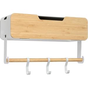 imageBLACKDECKER BLACK  DECKER WHITE HANGING RACK SYSTEMSHELF WDOOR BDSTKT282WHWhite Hanging Rack Door