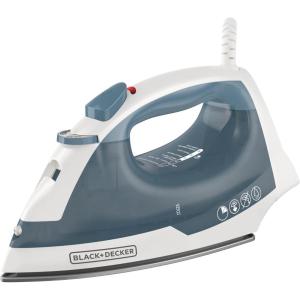 imageBLACKDECKER Easy Steam Compact Iron for Clothes Automatic Shutoff Nonstick Plate Light Weight 1200 WattsStandard