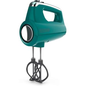 imageBLACKDECKER MX600B Helix Performance Premium 5Speed Hand Mixer Black B07G3N1PQSTeal