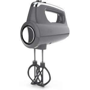 imageBLACKDECKER MX600B Helix Performance Premium 5Speed Hand Mixer Black B07G3N1PQSgray