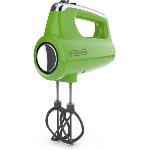 imageBLACKDECKER MX600B Helix Performance Premium 5Speed Hand Mixer Black B07G3N1PQSlime green
