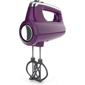 imageBLACKDECKER MX600B Helix Performance Premium 5Speed Hand Mixer Black B07G3N1PQSpurple