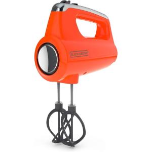 imageBLACKDECKER MX600B Helix Performance Premium 5Speed Hand Mixer Black B07G3N1PQStangerine
