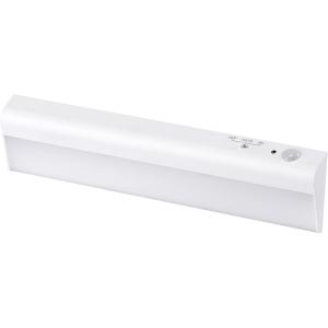 imageBLACKDECKER PureOptics LED Battery Operated Under Cabinet Lighting Motion Sensor OnOff Warm White LED StickOn Install for Kitchen ampamp Closets  1 BarWhite
