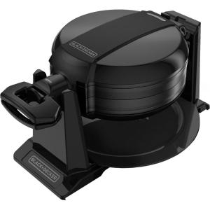 imageBLACKDECKER Rotating Waffle Maker Black WMD200BOne Size