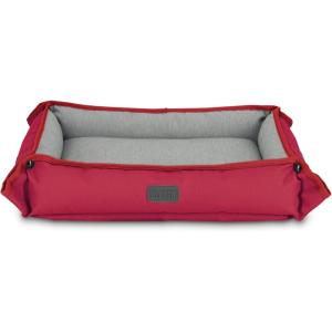 imageBLACKDECKER Small Dog 4 in 1 Snap Pet Bed Low Profile Sofa Cover Mat Crate Liner Soft Breathable Pet Bed Premium Bedding 20 in x 16 in Small RedRed