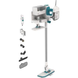 imageBLACKDECKER Steamer 7 Attachments for Multipurpose Cleaning Includes Storage Wall Mount BHSM15FX10Steam Matrix w 7 Attachments