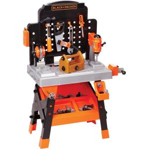 imageBlackDecker Kids Workbench  Power Tools Workshop  Build Your Own Toy Tool Box  75 Realistic Toy Tools and Accessories Amazon Exclusive