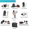 imageBLACKDECKER 20V MAX MATRIX Cordless Combo Kit 6Tool White and Orange BDCDMT1206KITWC