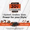 imageBLACKDECKER 20V MAX Matrix Cordless DrillDriver Kit White BDCDMT120WC1FFDrill Kit Orange