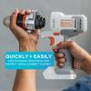 imageBLACKDECKER 20V MAX Matrix Cordless DrillDriver Kit White BDCDMT120WC1FFDrill Kit White