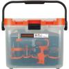 imageBLACKDECKER BCKSB29C1 20V MAX Cordless Drill with 28Piece Home Project Kit in Translucent Tool Box