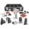 imageBLACKDECKER 20V MAX MATRIX Cordless Combo Kit 6Tool White and Orange BDCDMT1206KITWC